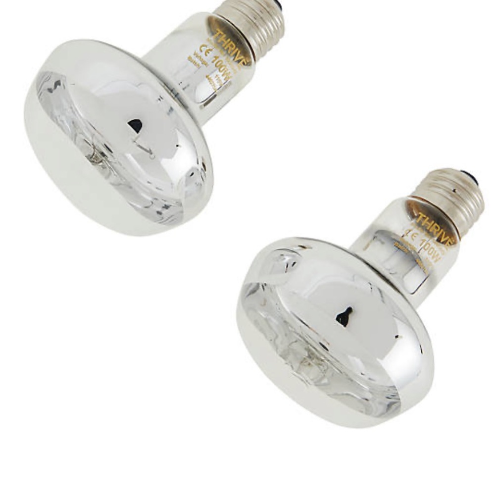 2 pack Thrive Essential Basking Spot Bulb - Value Pack